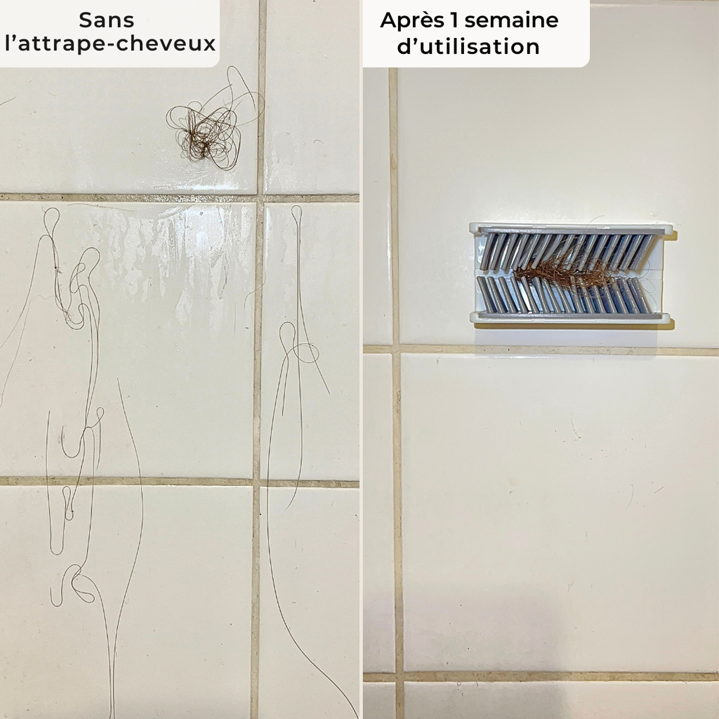 Attrape-cheveux Propreté Immédiate Sans Cheveux