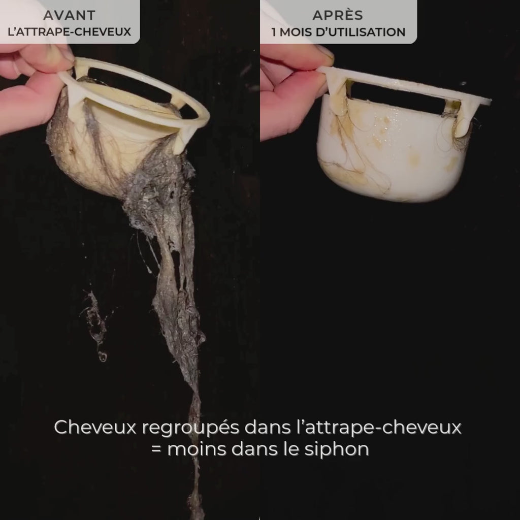 Attrape-cheveux Propreté Immédiate Sans Cheveux